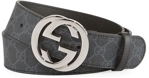 gucci black buckle belt|gucci belt black original.